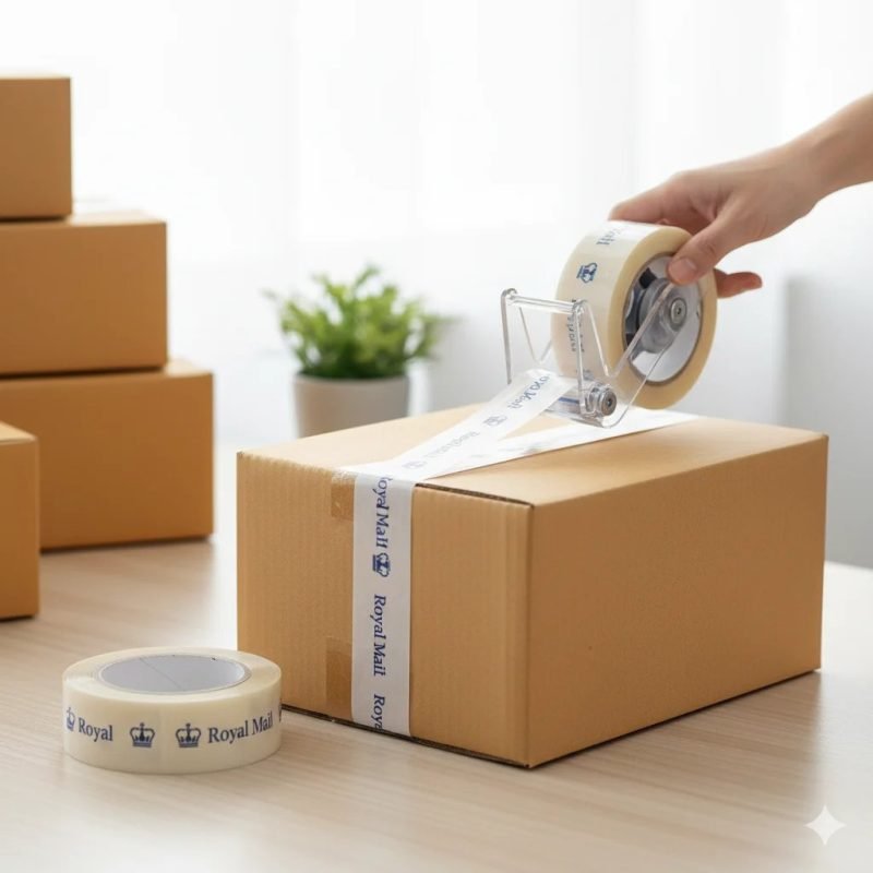 Custom Logo Printed BOPP Transparent Single Rubber Water Activated Hot Melt Acrylic Pressure Sensitive Packaging Tape Waterproof - main image 4