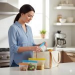 The Eco-Friendly Choice: Reusable Food Storage Bags Say goodbye to single-use plastic and hello to a greener kitchen. Our **reusable food storage bags** are the ultimate sustainable solution for modern households. Made from durable, food-grade PEVA, these bags act as the perfect alternative to disposable plastic, keeping your food fresh while reducing landfill waste. Why Choose Our PEVA Storage Bags? 100% Safe & BPA-Free: Safety comes first. Our **reusable food storage bags** are free from BPA, lead, and PVC, making them safe for storing everything from kids' lunches to marinating meats. Leak-Proof Seal: The upgraded double-lock zipper ensures an airtight and liquid-tight seal. Perfect for soups, sauces, and keeping snacks crisp. Freezer Friendly: The thick PEVA material protects against freezer burn, making these bags ideal for long-term food preservation and meal prep organization. Easy to Clean: Simply hand wash with soap and water, and air dry over a glass. They are designed for hundreds of uses. Perfect For: Sandwiches & School Lunches Fruit & Vegetable Storage Travel & Toiletries Home Organization