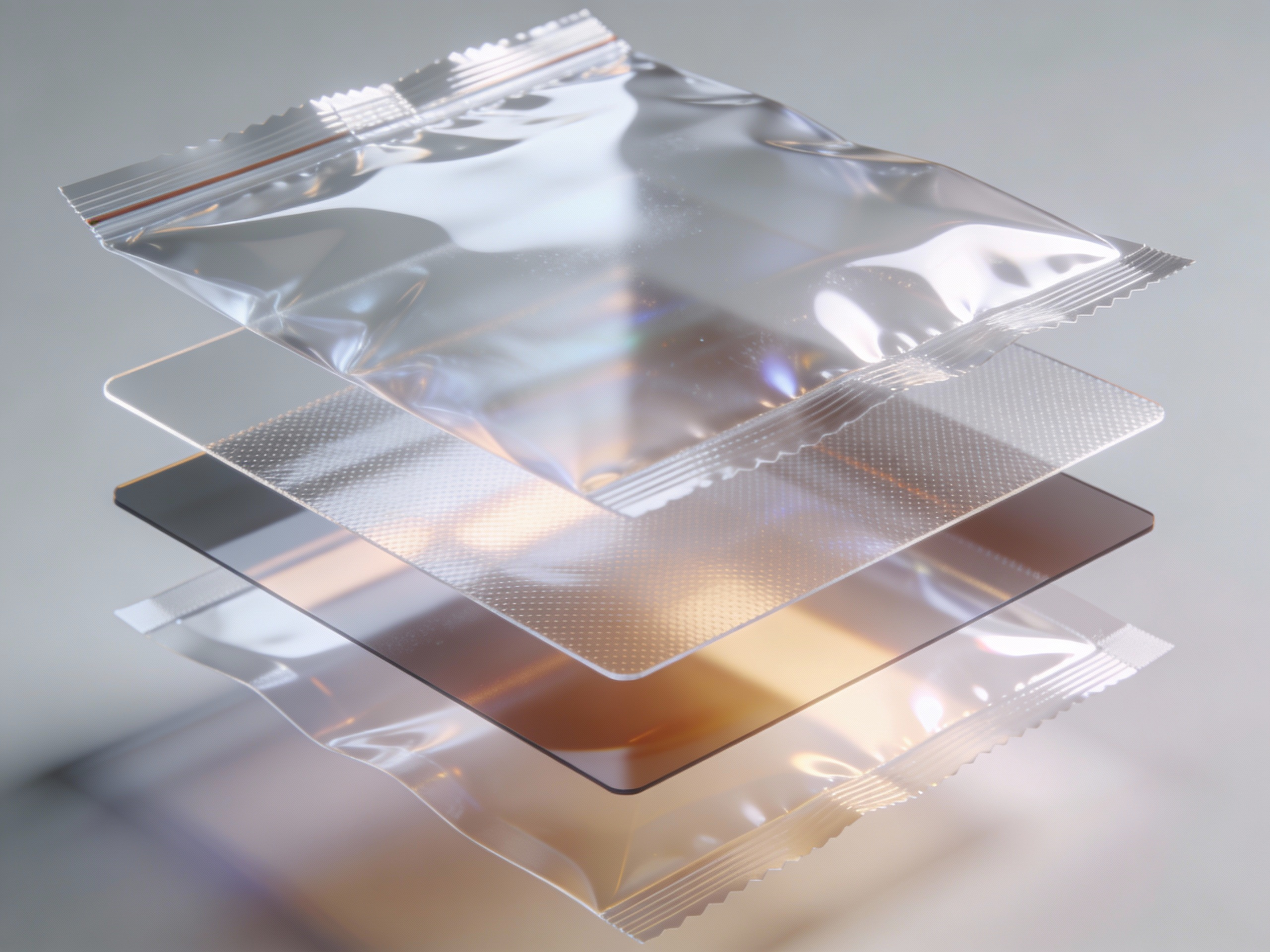 Flexible packaging materials comparison and hybrid film structure