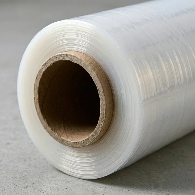 LLDPE stretch film compatibility test with UV digital printing and cold lamination equipment