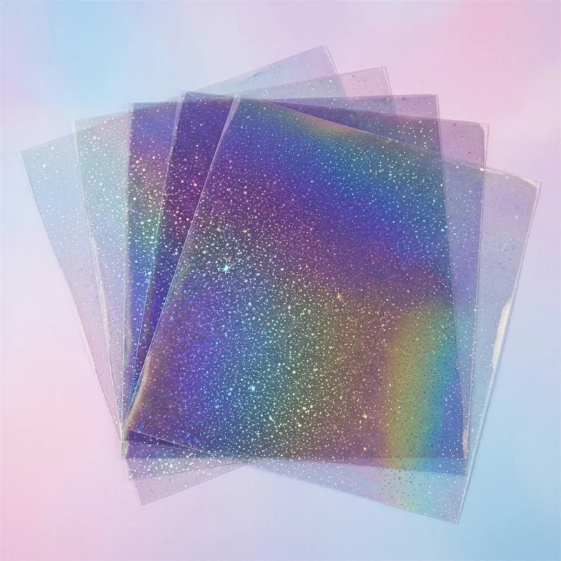 Industrial packaging of glitter lamination film with custom width options for printing houses