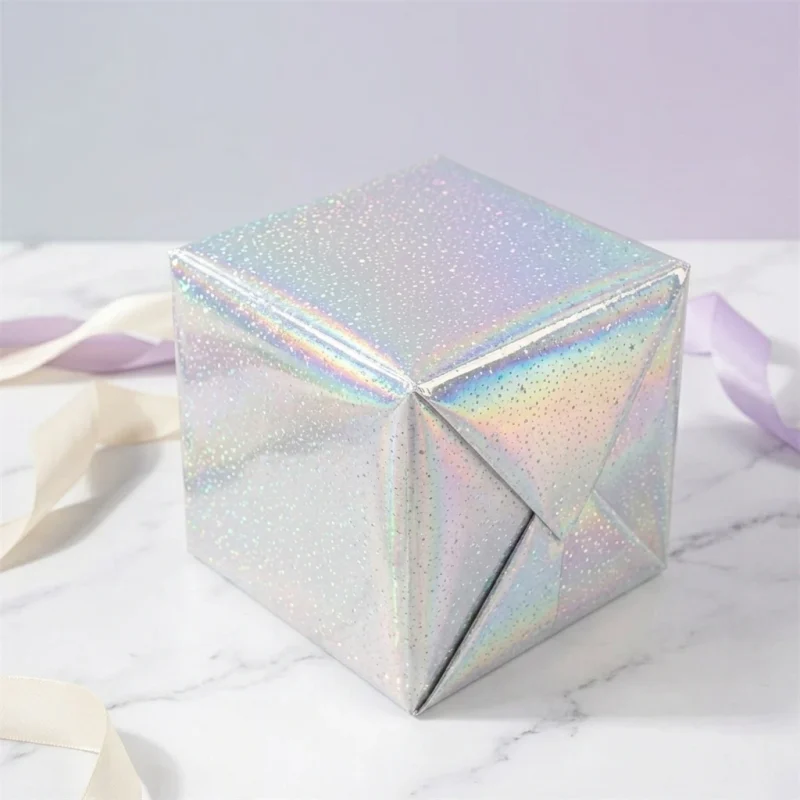 glitter lamination film compatibility test with UV digital printing and cold lamination equipment