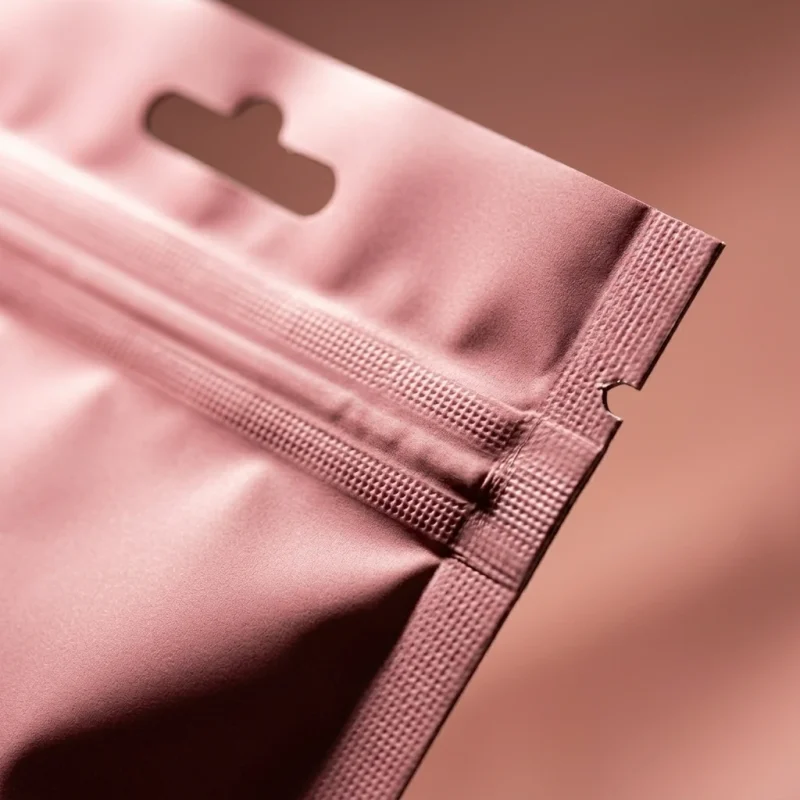 Soft ziplock bags for clothes packaging material roll showing PET BOPP layer flexibility and durability