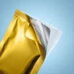 food grade vacuum sealer bags applied on luxury gift packaging demonstrating 3D laser reflection