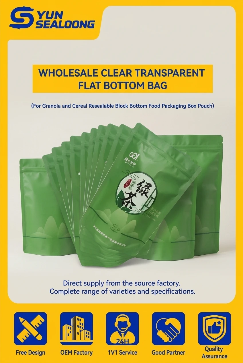 Food Grade Resealable Custom Ziplock Bags for Food Packaging with Stand up Pouch Design and Zipper Top for Spice and Snack