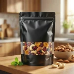 Industrial packaging of Stand Up Ziplock Food Bags with custom width options for printing houses