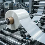 Soft BOPP film roll material roll showing PET BOPP layer flexibility and durability