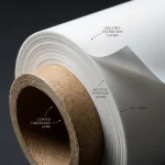 Industrial packaging of Rigid Opaque Polyester Film with custom width options for printing houses