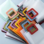 frosted plastic gift bags with handles compatibility test with UV digital printing and cold lamination equipment