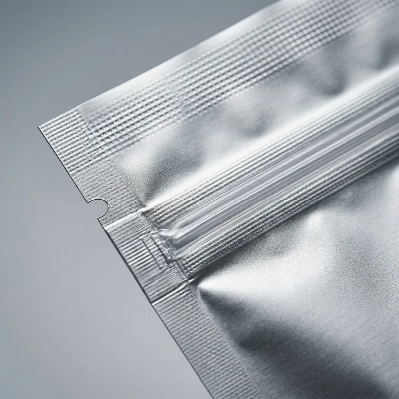 Stand Up Ziplock Food Packaging Bags applied on luxury gift packaging demonstrating 3D laser reflection