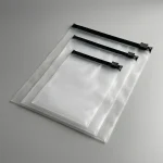 Soft ziplock bags for clothes packaging material roll showing PET BOPP layer flexibility and durability