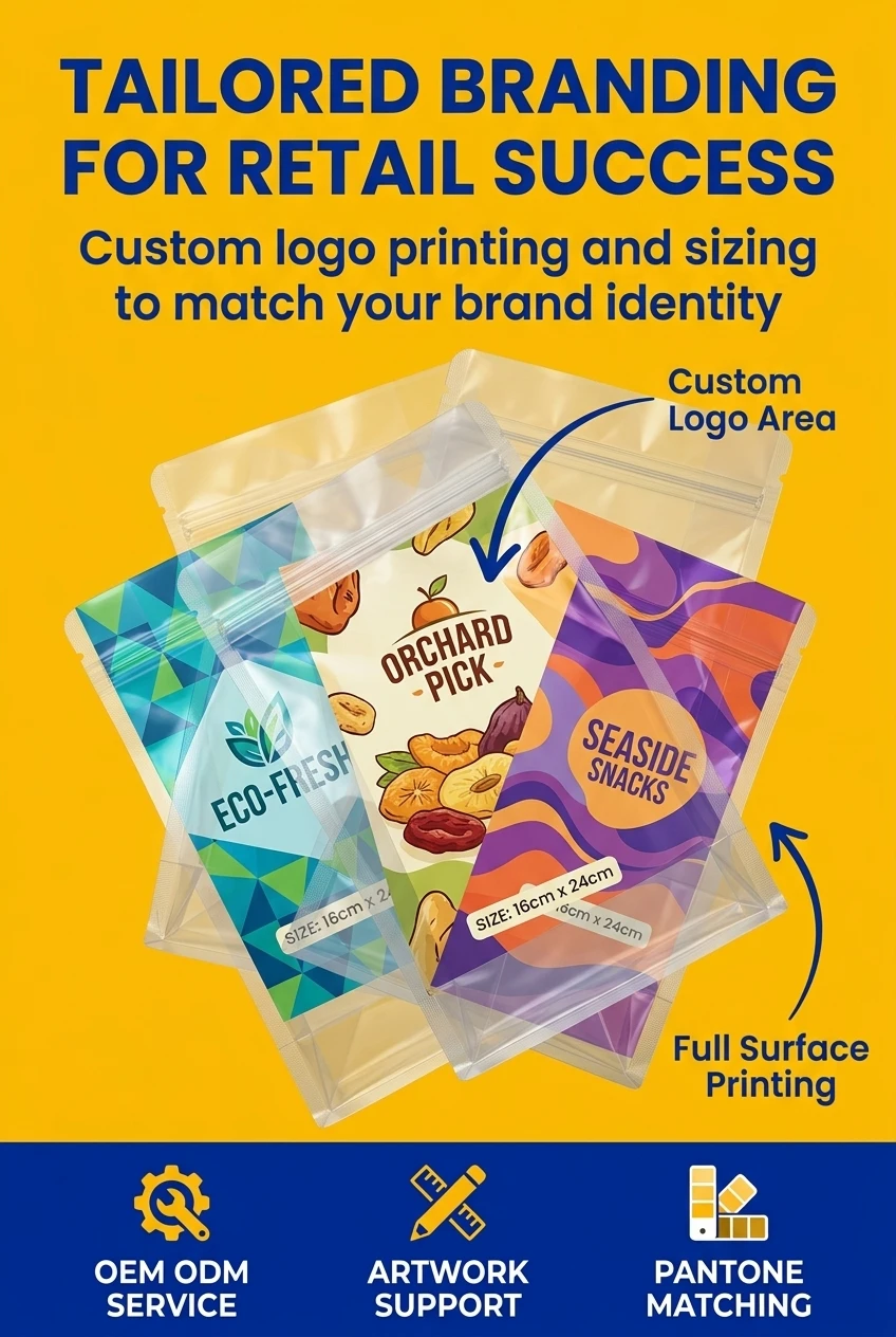Anti-counterfeiting security label using heavy duty resealable ziplock bags with dynamic rainbow shift