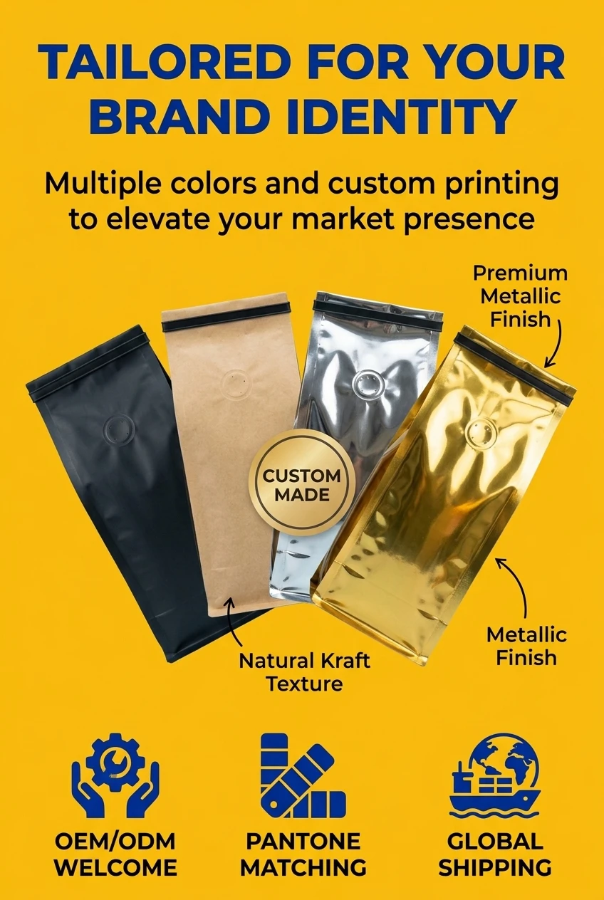 Anti-counterfeiting security label using coffee packaging bags with dynamic rainbow shift