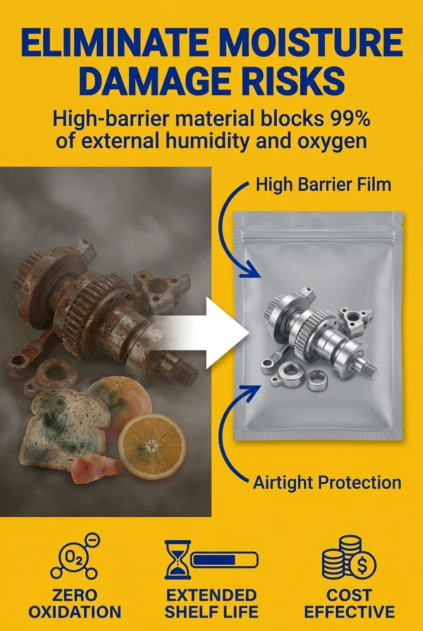 Solve your storage challenges with our sealable plastic bags. Stop oxidation and start preservation for your valuable goods.