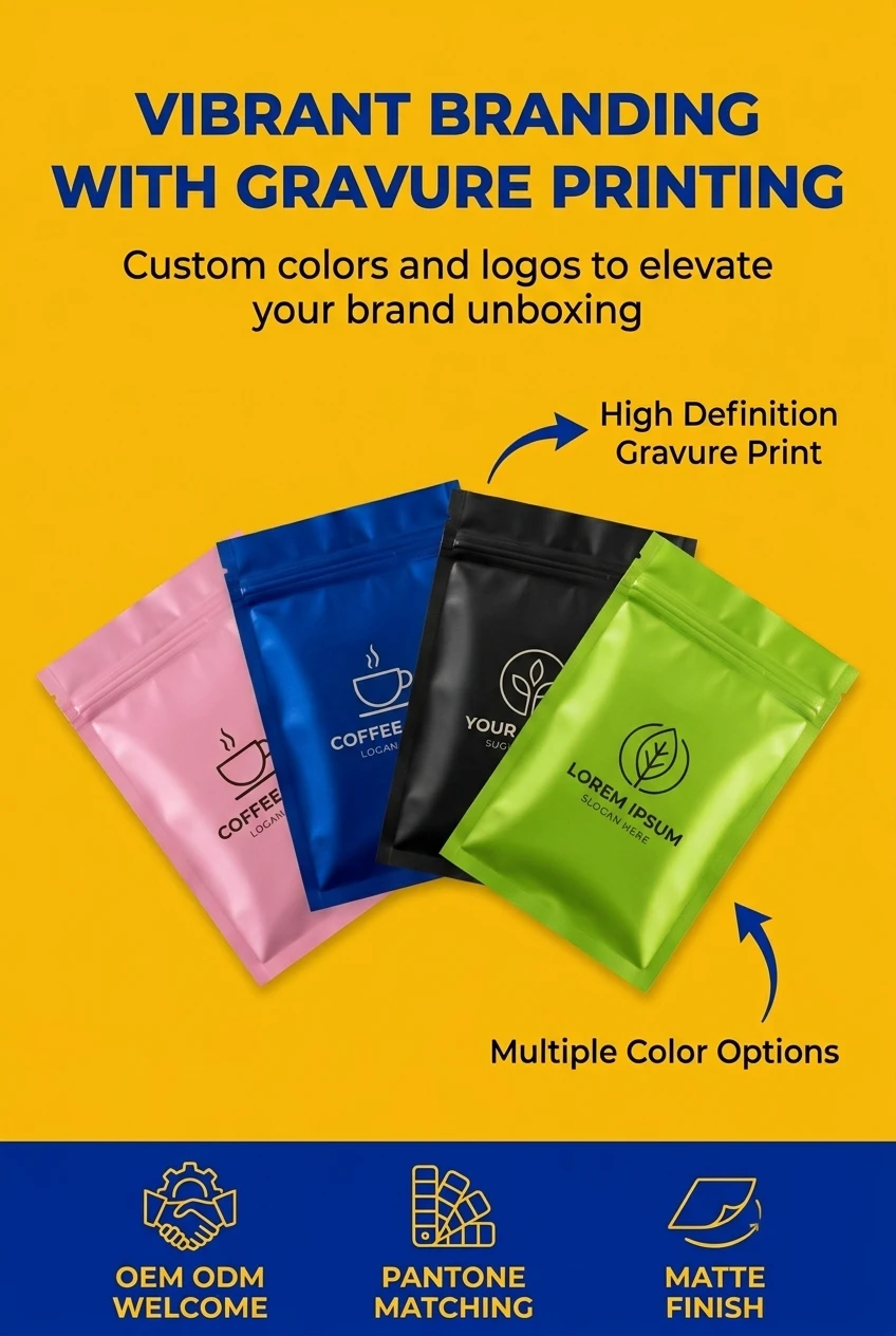 High-resolution texture of Heavy duty zip lock plastic bags prismatic surface under studio lighting