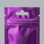 heavy duty ziplock bags applied on luxury gift packaging demonstrating 3D laser reflection