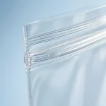 Soft Antistatic ziplock plastic bags material roll showing PET BOPP layer flexibility and durability