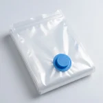 Industrial packaging of vacuum storage bags for bedding with custom width options for printing houses