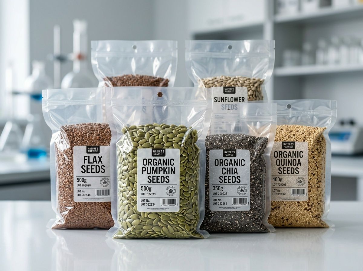 Food oxidation prevention using industrial vacuum pouches
