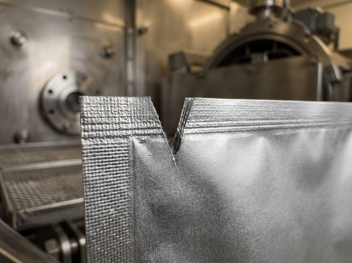 Thermal stability packaging and puncture resistant film for retort sterilization