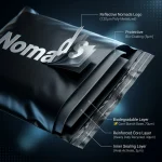 Industrial packaging of self adhesive poly mailers with custom width options for printing houses