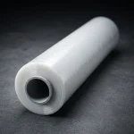 Heavy Duty Stretch Film showing prismatic rainbow effect on transparent soft BOPP base