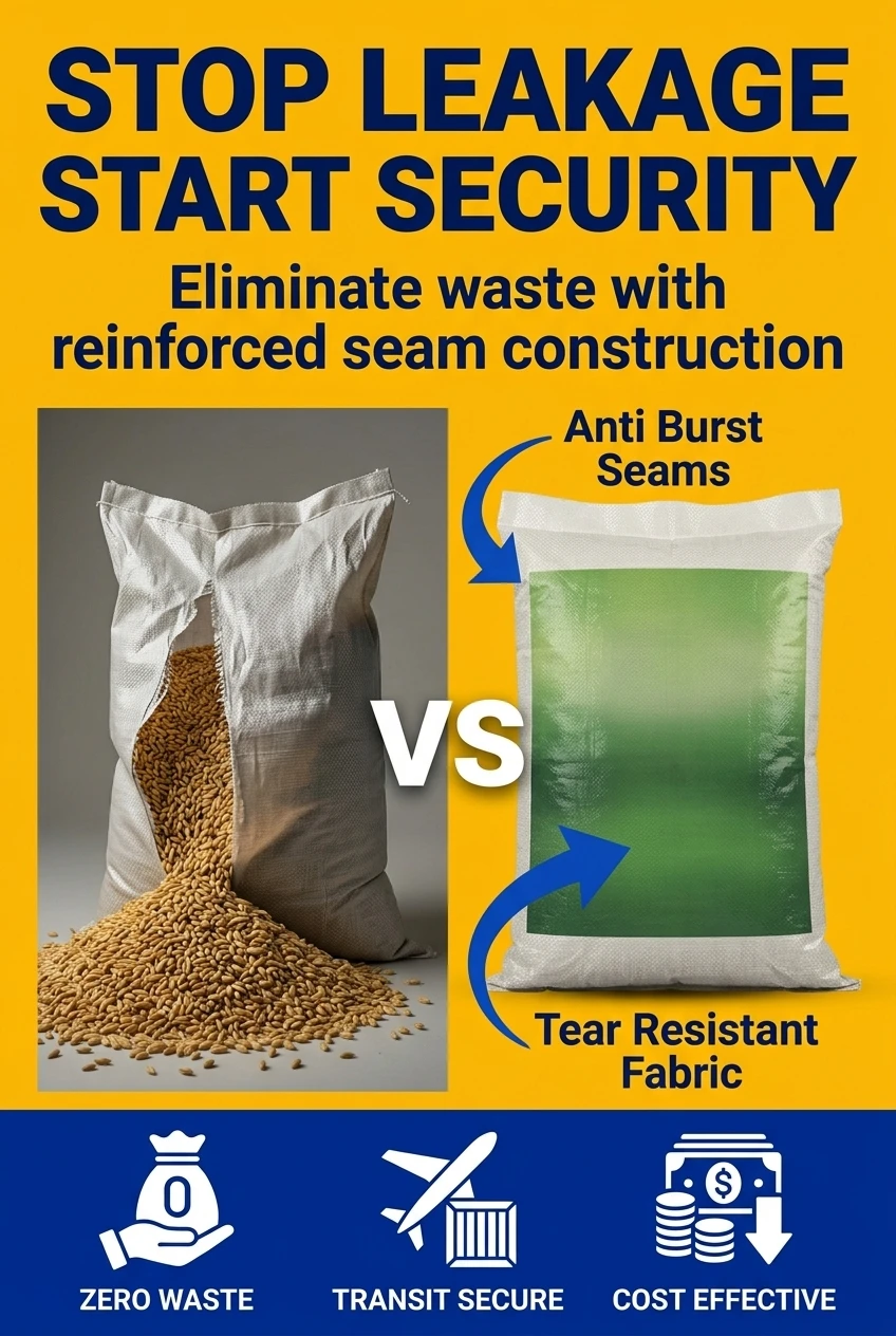 Put an end to costly grain leakage and commercial inventory destruction with stop leakage quality engineering. Each container