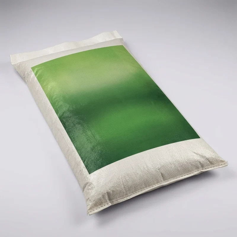 BOPP Laminated PP Woven Bag showing prismatic rainbow effect on transparent soft BOPP base