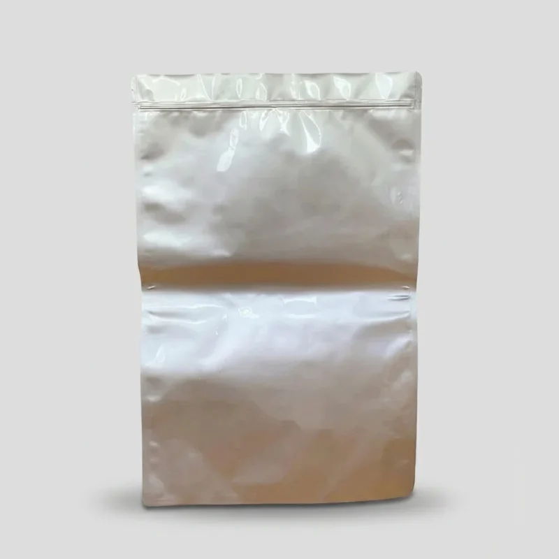 Soft stand up zipper pouch material roll showing PET BOPP layer flexibility and durability