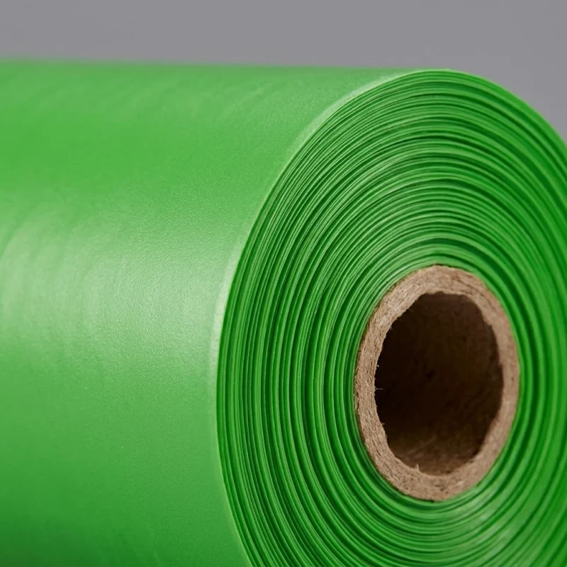 recyclable pet waste bags compatibility test with UV digital printing and cold lamination equipment