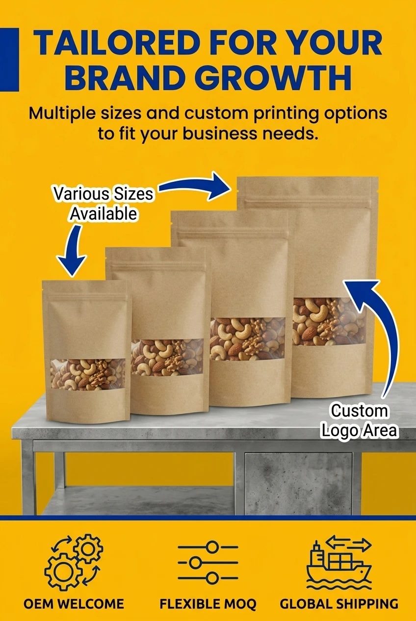 Anti-counterfeiting security label using food grade zipper stand up pouch with dynamic rainbow shift