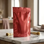 Industrial packaging of stand up zip lock bags with custom width options for printing houses