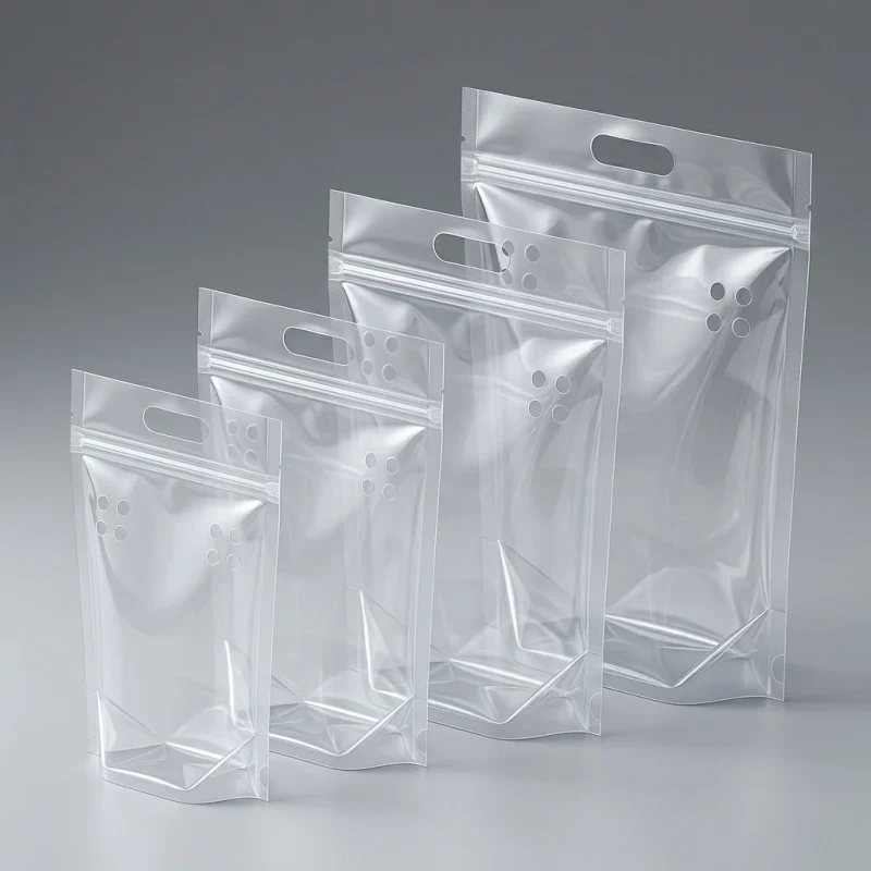 ventilated stand up zip lock pouch compatibility test with UV digital printing and cold lamination equipment