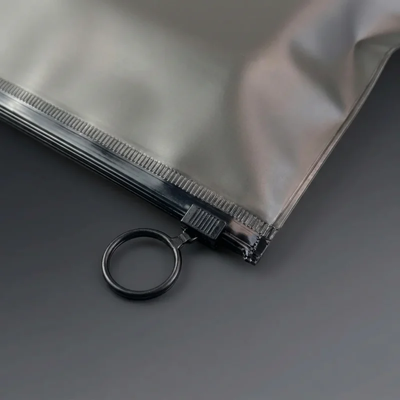 Soft Slider Zip Lock Pouch material roll showing PET BOPP layer flexibility and durability
