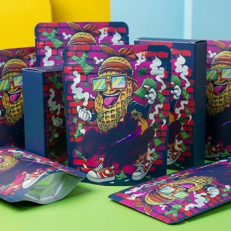 stand up zip lock pouch compatibility test with UV digital printing and cold lamination equipment
