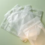 Flat bottom zipper bag with handle compatibility test with UV digital printing and cold lamination equipment
