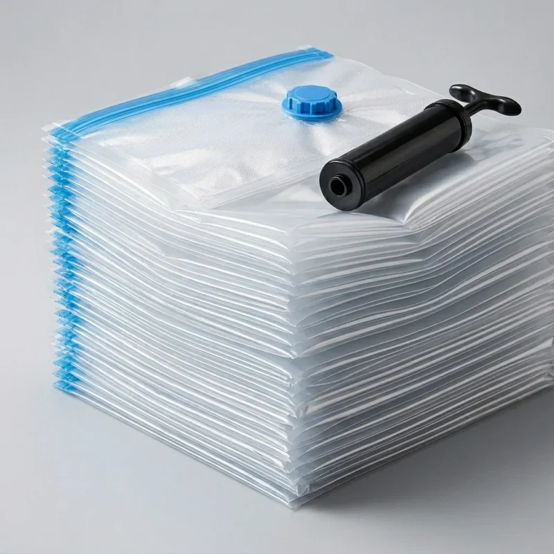 vacuum compression storage bags compatibility test with UV digital printing and cold lamination equipment