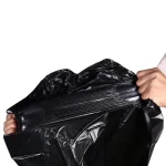 HDPE side gusset bag applied on luxury gift packaging demonstrating 3D laser reflection