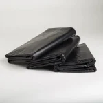 Soft HDPE side gusset bag material roll showing PET BOPP layer flexibility and durability