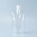 Industrial packaging of Stand Up Spout Pouch with custom width options for printing houses