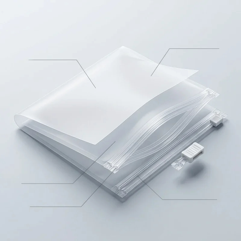 pvc zipper pouch compatibility test with UV digital printing and cold lamination equipment