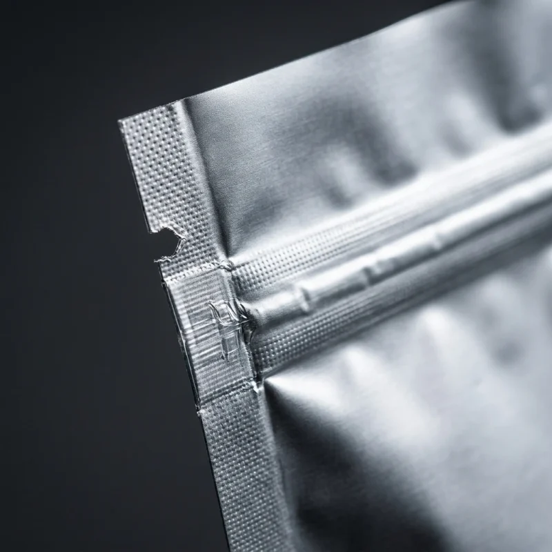 foil stand up pouch with zipper compatibility test with UV digital printing and cold lamination equipment