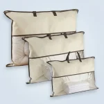 Industrial packaging of clear pvc zipper bag with custom width options for printing houses