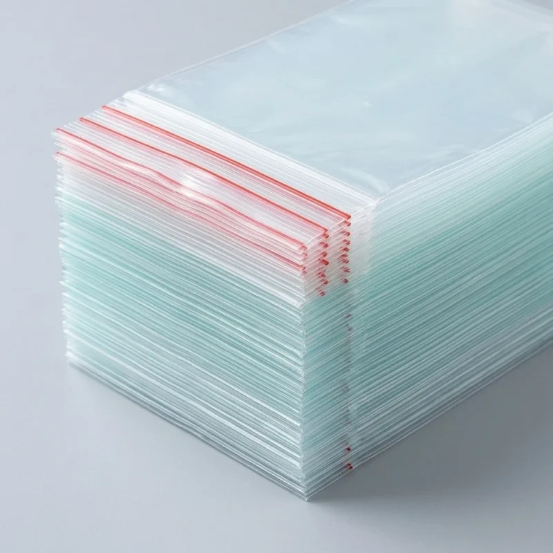 clear reclosable poly bags compatibility test with UV digital printing and cold lamination equipment