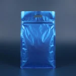 Industrial packaging of flat bottom bag with handle with custom width options for printing houses