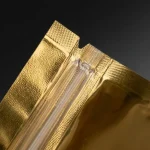 stand up pouch with zipper compatibility test with UV digital printing and cold lamination equipment