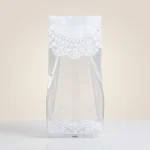 spout pouch applied on luxury gift packaging demonstrating 3D laser reflection