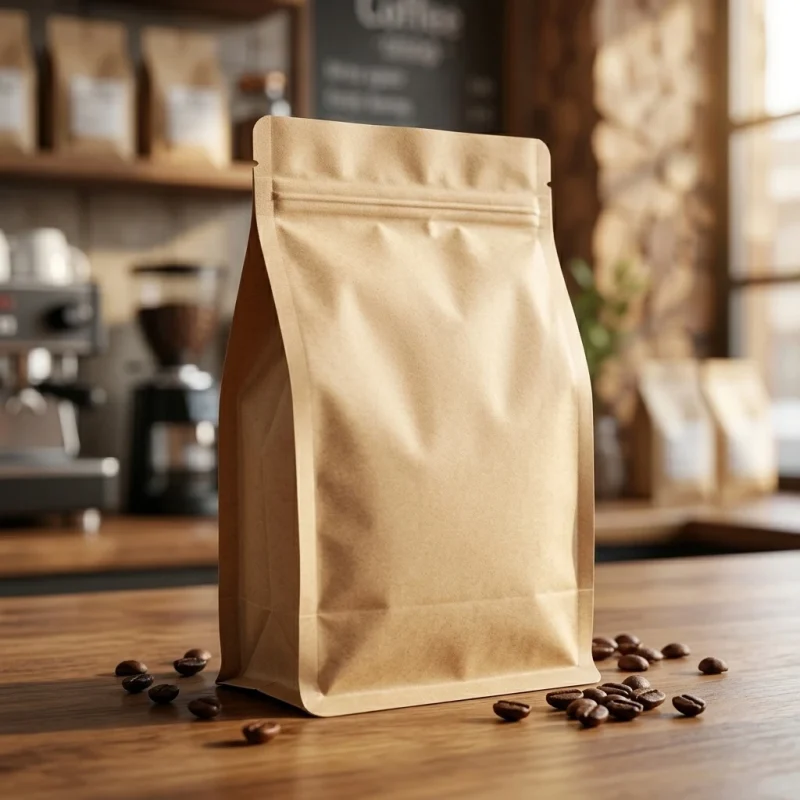 Food Grade Zip Lock Bags applied on luxury gift packaging demonstrating 3D laser reflection