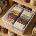Soft vacuum packaging bag material roll showing PET BOPP layer flexibility and durability