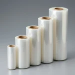 Soft clear vacuum sealer bags material roll showing PET BOPP layer flexibility and durability